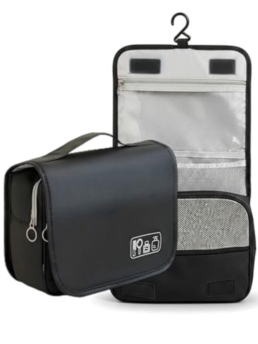 Hanging Toiletry Bag Water Resistant Makeup Cosmetic Wash Bag Travel Organizer